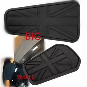 Cafe Racer Tank Rubber Pad Sticker Protect Knee Grip Decal For Triumph Universal - Bild 1 von 10