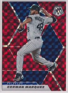 Mosaico Panini 2021 rojo reactivo #127 German Márquez - Imagen 1 de 1