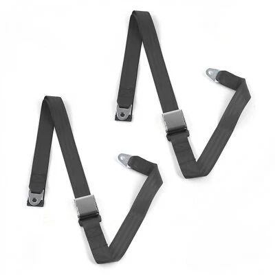 Kit de cinturón de seguridad Early Cars 1900 - 1927 avión 2pt carbón banco regazo - 3 cinturones  Foto 1 de 2