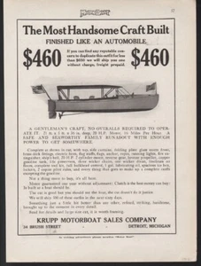 1912 barco náutico detroit michigan runabout deporte motor fueraborda20905 - Imagen 1 de 1