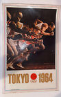 1964 Tokyo Olympic Games Poster Placemat Antik Print 17x11
