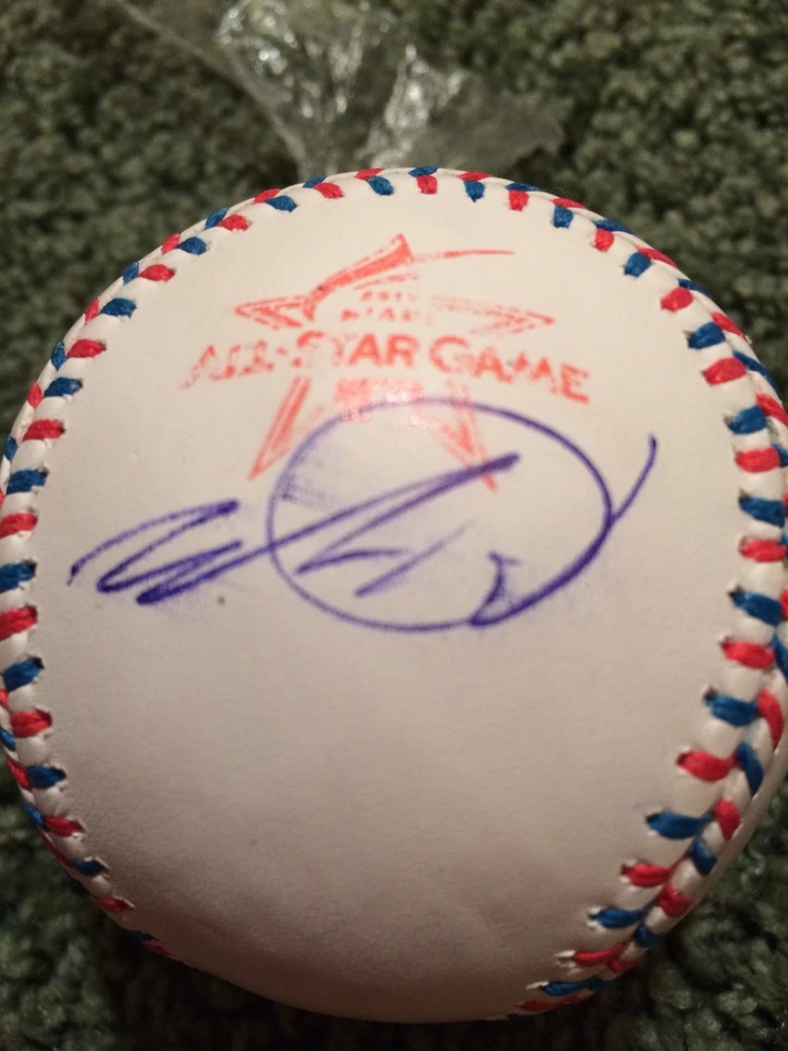 Wade Davis Signed Autographed 2017 All Star Baseball Chicago Cubs - Image 1 of 1