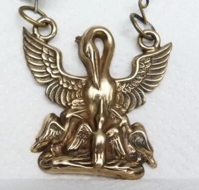 Anhänger der Pelikan und seine Jungen - Bild 1 von 4