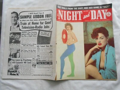 NIGHT and  DAY Magazine-AUGUST,1959 - Image 1 of 3