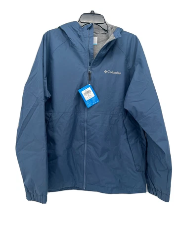 NWT Columbia Omni-Tech Men's Nylon Rain Jacket - Size Medium Cover