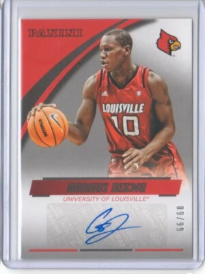 2016 Panini Collegiate Louisville Autograph Silver Gorgui Dieng /99 Auto Flat SH - Image 1 of 4