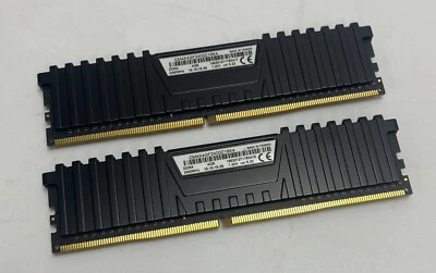 8GB (2 x 4GB) Corsair Vengeance CM4X4GF2400Z16K4 2400MHz DDR4 Computer Memory - Image 1 of 4