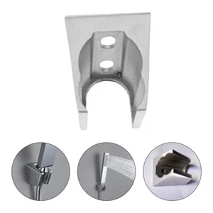 Wall Mounted Brushed Nickel Shower Head Holder Rack for Hand-held Sprayer Wand - Picture 1 of 17