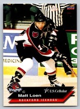 Matt Loen 2008-09 Rockford IceHogs Anniversary Set