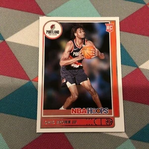 2021-22 Panini NBA Hoops RC #226 Greg Brown III #226 blazers (Rookie card) - Picture 1 of 1