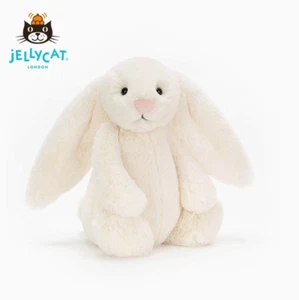 Jellycat Bashful Cream Bunny Plush Toy – Soft Comfort Stuffed Animal Doll - Picture 1 of 5