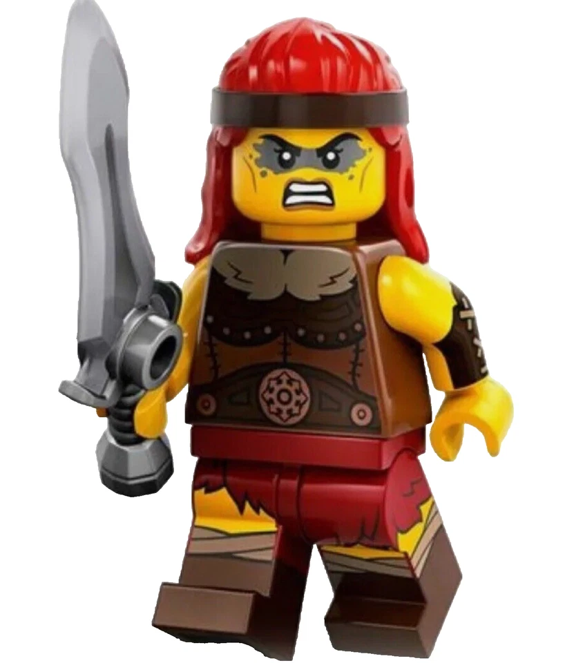 Lego 71045 2024 Fierce Barbarian col434 Series 25 Collectable dual head Retired - Imagem 1 de 1