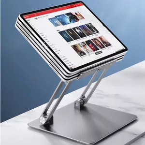 Ergonomic Laptop Stand For Desk Adjustable Height Laptop Riser Phone Holder - Picture 1 of 12