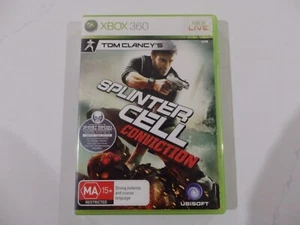 Tom Clancy's Splinter Cell Conviction Microsoft Xbox 360 PAL Complete - Picture 1 of 4