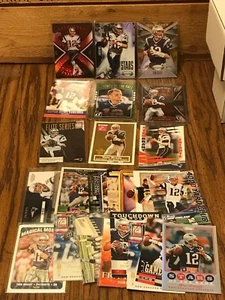 TOM BRADY 25 CARD INSERT LOT. ALL ARE INSERTS. 5X SB CHAMP 4X SB MVP THE GOAT!!  - Picture 1 of 4