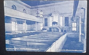 Alexandria, VA Virginia Christ Church - George Washington Vintage Postcard RPPC - Picture 1 of 2