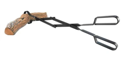 VIC_SPACE1 26 Inch Fireplace Tongs Log Grabber Wood Campfire Fire Pit Grill Use Extra Long