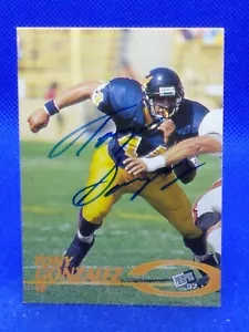 Tony Gonzalez ROOKIE Auto 1997 Press Pass Authentic Autograph HOF - Picture 1 of 2