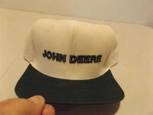 JOHN DEERE, Light Tan, Hat-Cap Adjustable Strap Back - Picture 1 of 5
