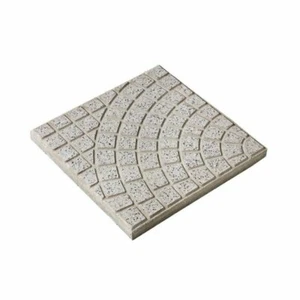 VERDELOOK Mattonella Ventaglio 40x40cm Levigata Grigia pavimenti da esterno - Foto 1 di 1