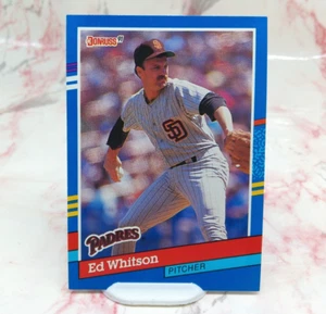 1991 Donruss Baseball San Diego Padres Ed Whitson #186 - Picture 1 of 2
