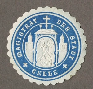 Siegelmarke MAGISTRAT DER STADT CELLE - Bild 1 von 1