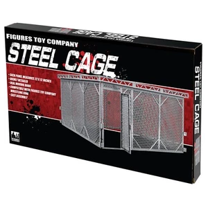 Steel Cage Playset for Figures Toy Company Wrestling Ring - Picture 1 of 6