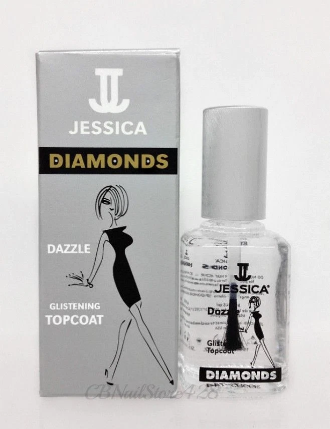Tratamiento Jessica Cosmetics - Diamond Dazzle Top - 0,5 oz / 14,8 ml Foto 1 de 1