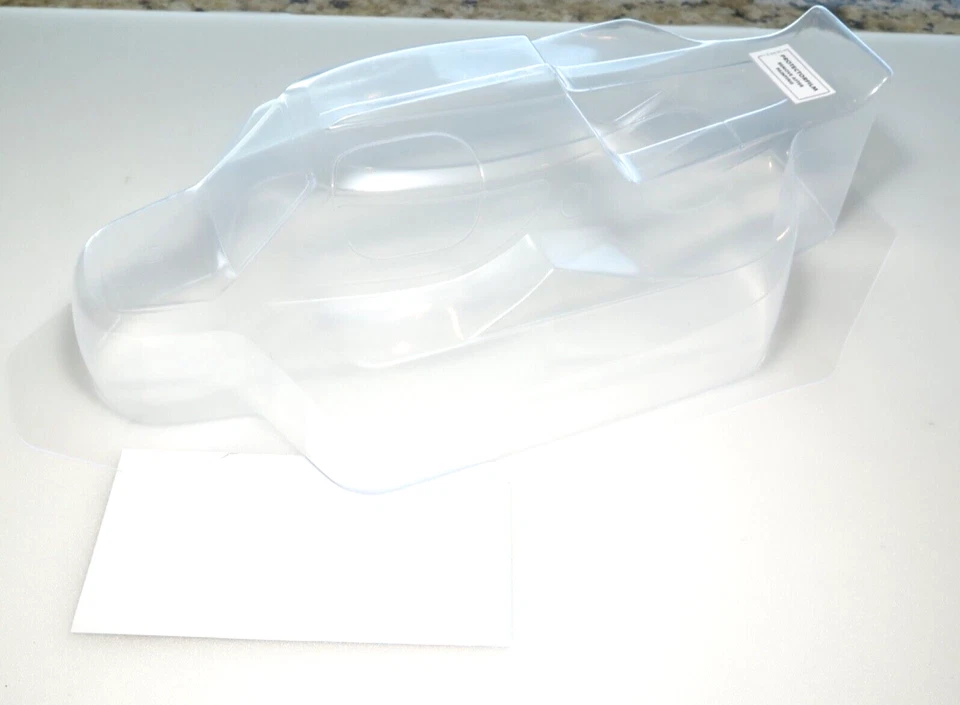XRA350020 XRAY XB8 '25 NITRO BUGGY CLEAR BODY SHELL WITH WINDOW MASKING - Image 1 of 1