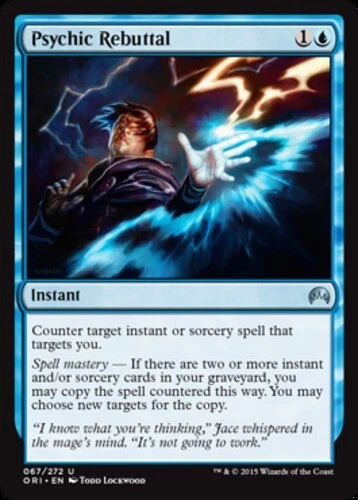 Psychic Rebuttal ~ Near Mint Magic Origins MTG Magic UltimateMTG Blue Card - Image 1 of 1