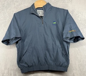 Weatherproof Golf Garment Company Blue Pullover Short Sleeve Jacket Men’s L - Picture 1 of 5