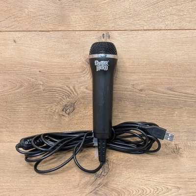 Guitar Hero Rock Band Logitech Micrófono USB E-UR20 para Xbox/PS3/Wii Foto 1 de 3