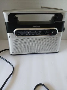 Radio Shack Portable Analog AM FM WX Weather Radio 12-889 AC/DC 12v Battery BU - Picture 1 of 8