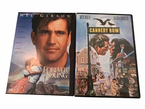 Forever Young Snap Case DVD & Cannery Row OOP Romance DVD Duo Discs LN - Picture 1 of 14