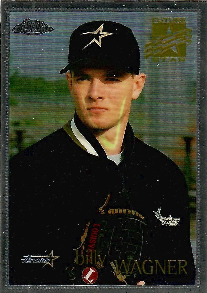 BILLY WAGNER 1996 TOPPS CHROME #74 PRINTING ERROR HOUSTON ATROS - Image 1 of 1