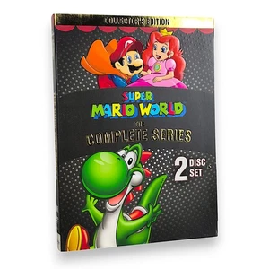 SUPER MARIO WORLD The Complete Series DVD Set 90s Cartoon based on Nintendo - Picture 1 of 3