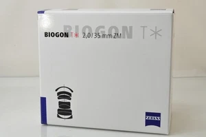 -[NEW]Carl Zeiss Biogon T* 35mm F/2 Lens Silver for Leica M Mount-In stock now - Picture 1 of 5