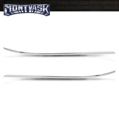 Fit For 2008-2011 Mercedes Benz C230 C250 C300 C350 Rear Bumper Trim Silver Foto 1 de 4