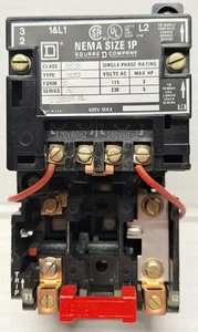 Square D Motor Starter NEMA Size 1P Class 8536 Type SC02 NEW  8536SC02 - Picture 1 of 9