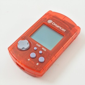 Dreamcast Visual Memory US RED HKT-7000 Sega Official VMU 7024 dc