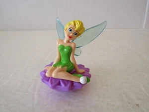 Disney Tinkerbell Sitting Figure Decopac Cake Topper 3in Figure Sitting Fairy 3" - Picture 1 of 5