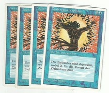 4 x Spell Explosion/Spell Blast - 4th Edition-German ** PLAYSET **