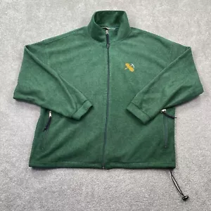 Eastern Mountain Sports EMS Full Zip Up Fleece Jacket Men's Size XL Green - Picture 1 of 13