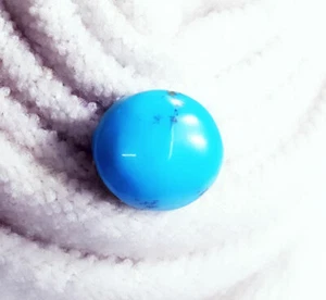 Gemas opacas de piedras preciosas sueltas de 10,05 quilates azul turquesa natural sin tratar - Imagen 1 de 7