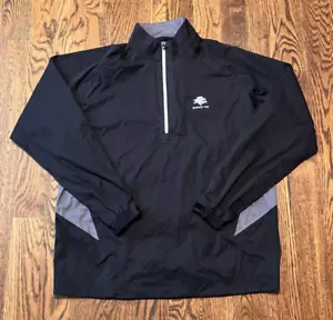 FootJoy Hydroknit Chaqueta Golf Para Hombres Grande Impermeable Cremallera Completa DryJoys Negro Gris - Imagen 1 de 4