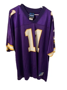Vintage Daunte Culpepper Adidas NFL Minnesota Vikings Purple Jersey Men’s Sz 2XL - Picture 1 of 3