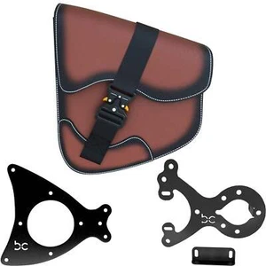 Honda Rebel CMX250 SaddleBag Kit (ANTIQUE SaddleBag + Left Bike Bracket + Saddle - Picture 1 of 6