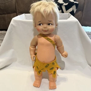 Vintage IDEAL Doll Bam Bam 16” Posable BB-17 Fair Condition - Picture 1 of 16