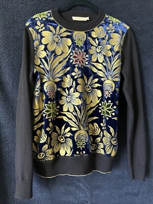 Tory Burch Sweater Women's  dark Blue Size Small - Image 1 of 3