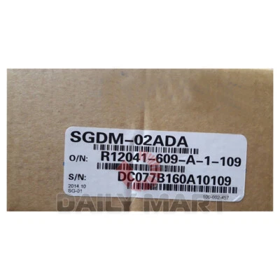 New In Box YASKAWA SGDM-02ADA AC Servo Drive - Image 1 of 4